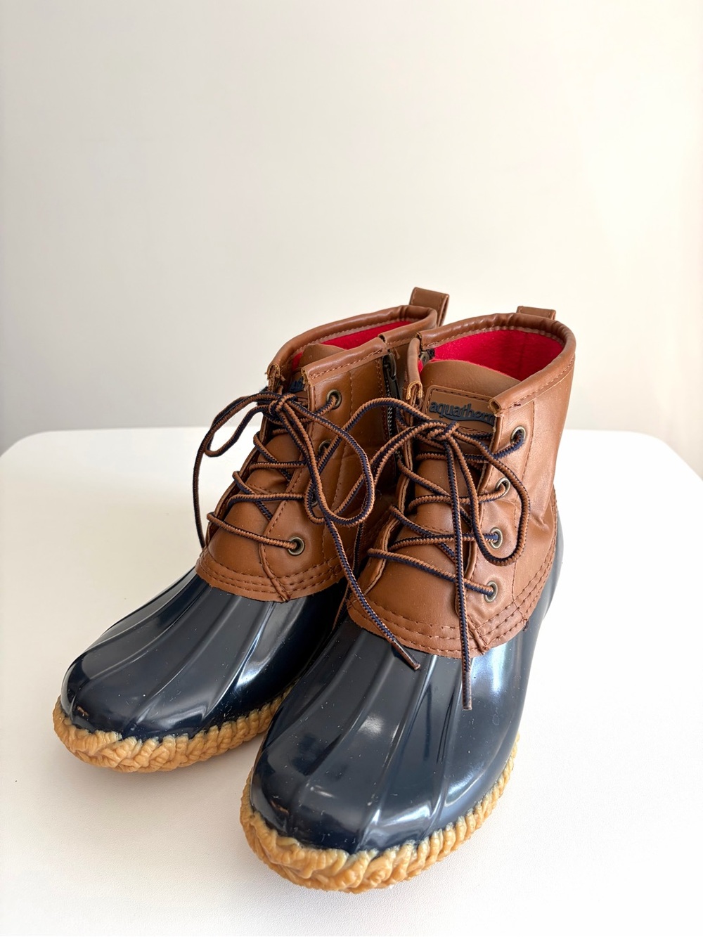 Aquatherm Rayna Waterproof Fleece Lined Duck Boots 8M - Picture 2 of 8